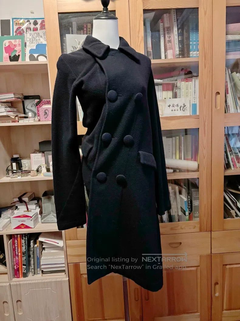 Comme des Garcons Comme Des Garcons Twisted Tailored Overcoat Size S / US 4 / IT 40 - 2 Thumbnail