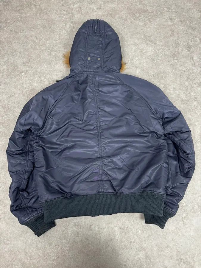 Dolce & Gabbana AW2003 Dolce & Gabbana Navy Aviator Bomber Jacket Size US M / EU 48-50 / 2 - 4 Thumbnail