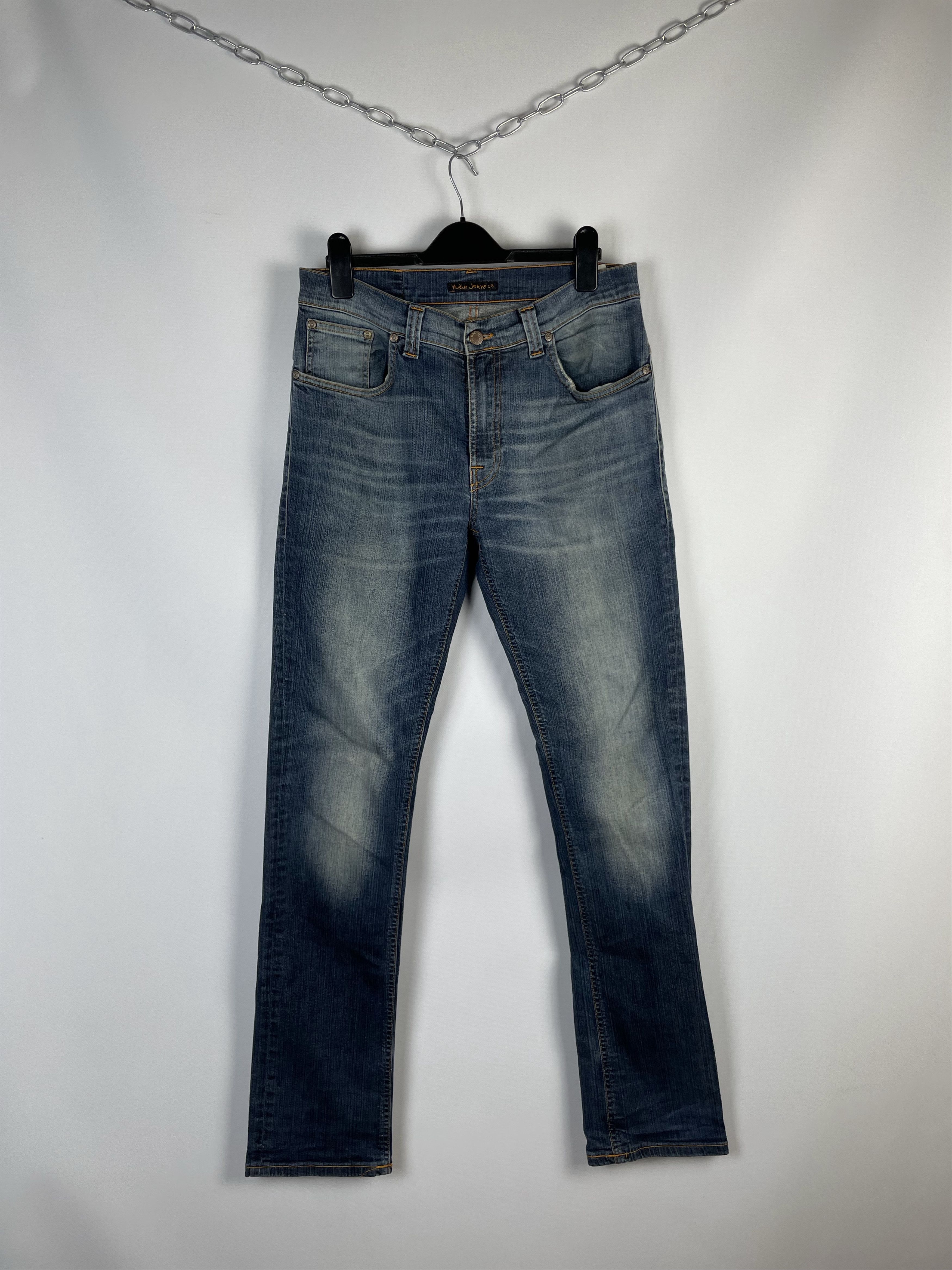 Japanese Brand Nudie Jeans Vintage Mens Denim Pants Size US 34 / EU 50 - 5 Thumbnail