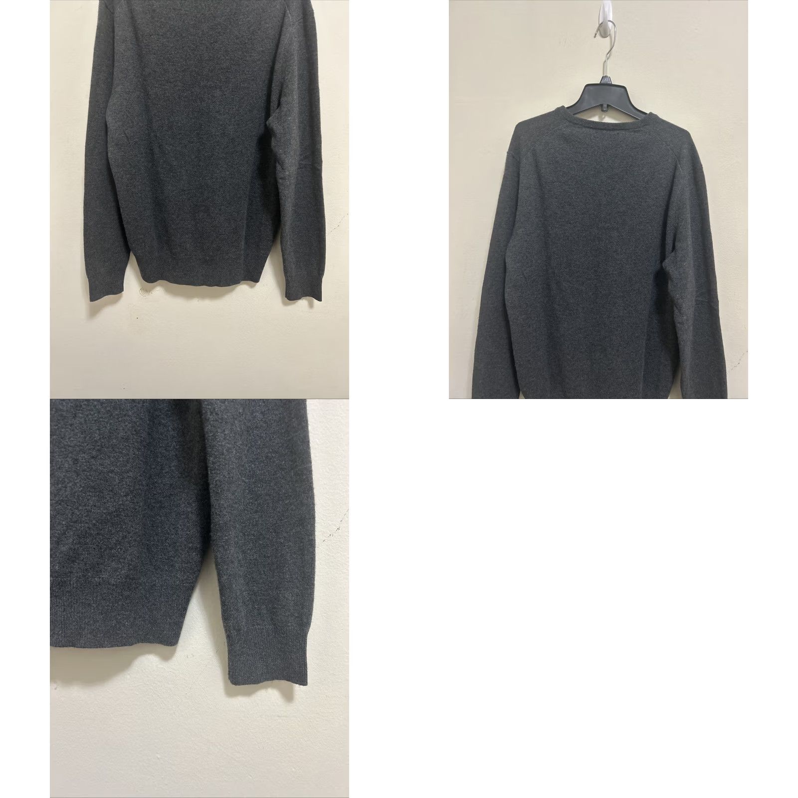 Polo Ralph Lauren Polo Ralph Lauren Sweater Mens L Gray V-Neck Wool Knit Pullover Sweatshirt Size US L / EU 52-54 / 3 - 8 Thumbnail