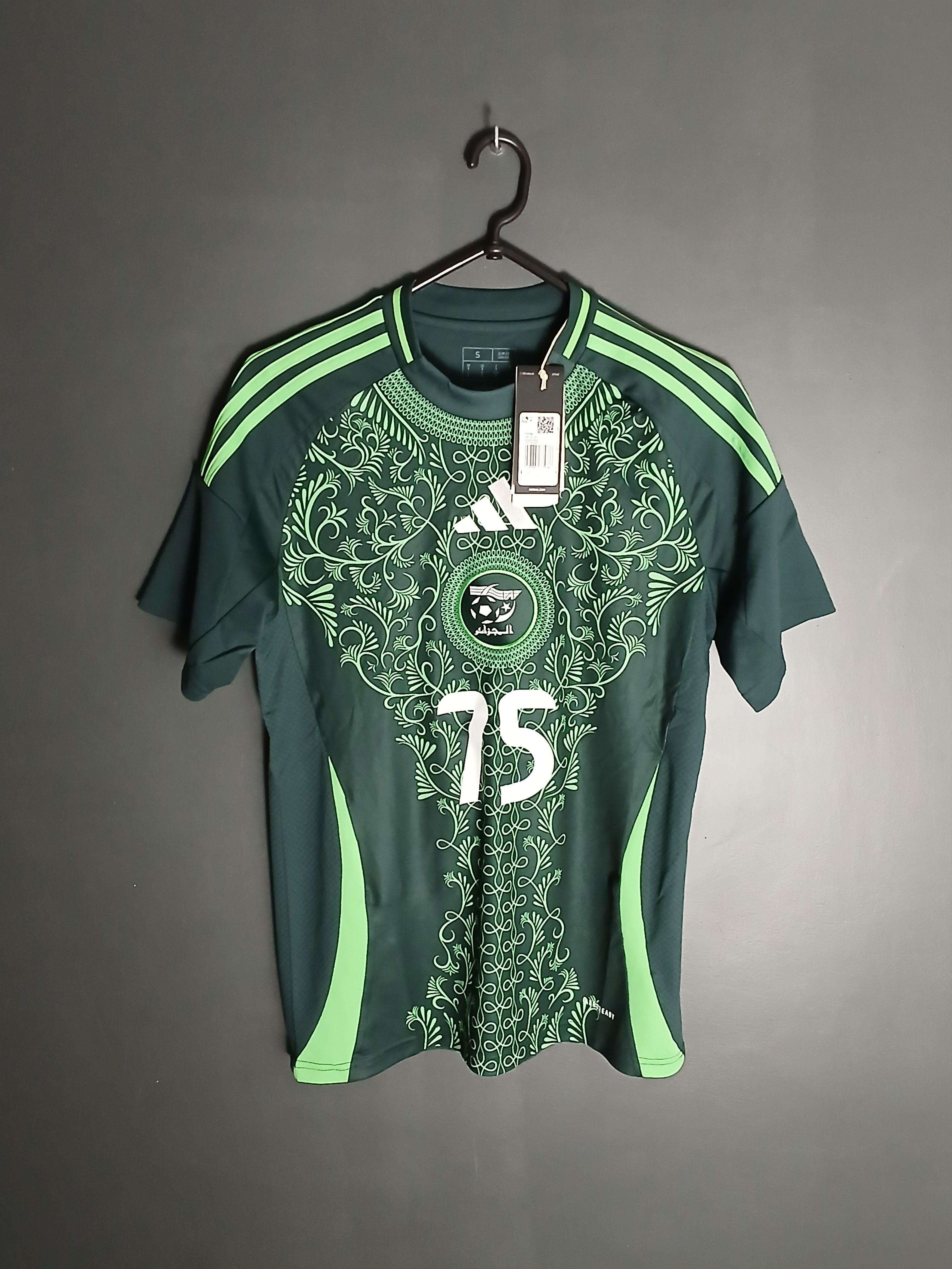 Adidas Algeria National Team 24/25 Away Football Jersey T-Shirt Size US S / EU 44-46 / 1 - 1 Thumbnail