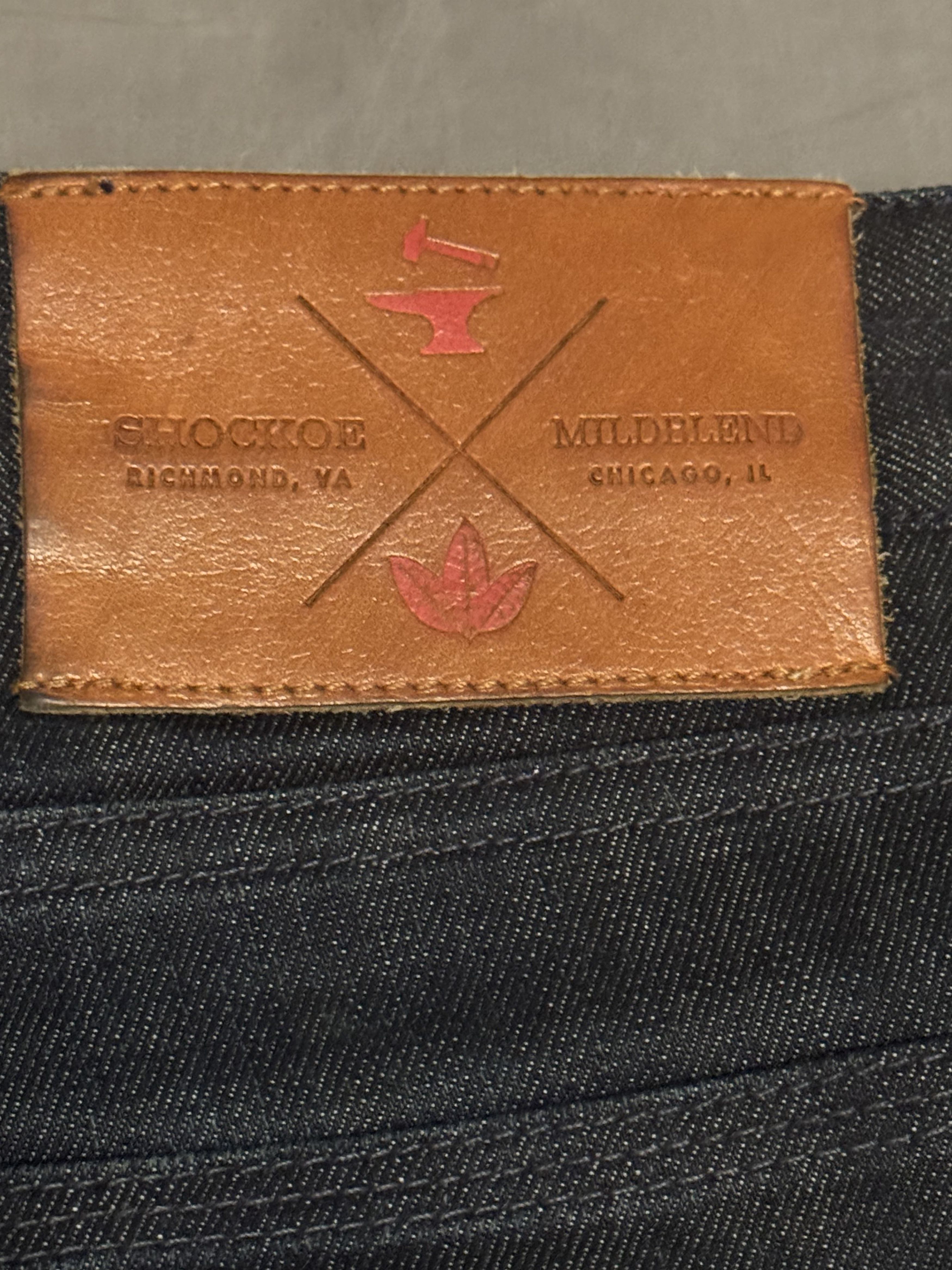Shockoe Atelier Shockoe x Mildblend Dark Selvedge Denim Pants Size US 32 / EU 48 - 7 Thumbnail