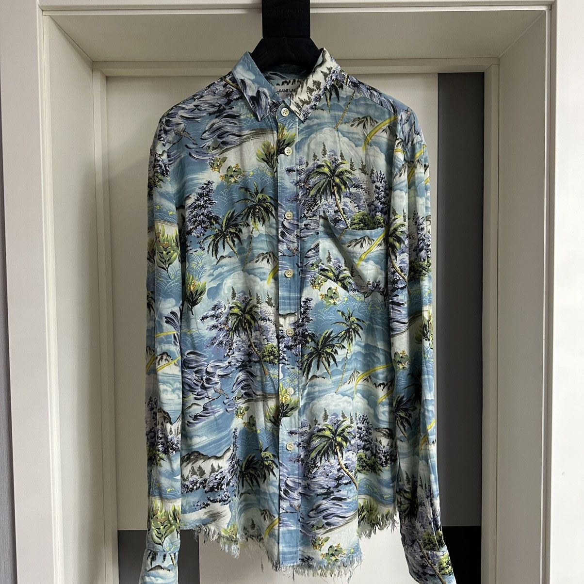 Yves Saint Laurent Beach wave shirt Size US L / EU 52-54 / 3 - 1 Thumbnail