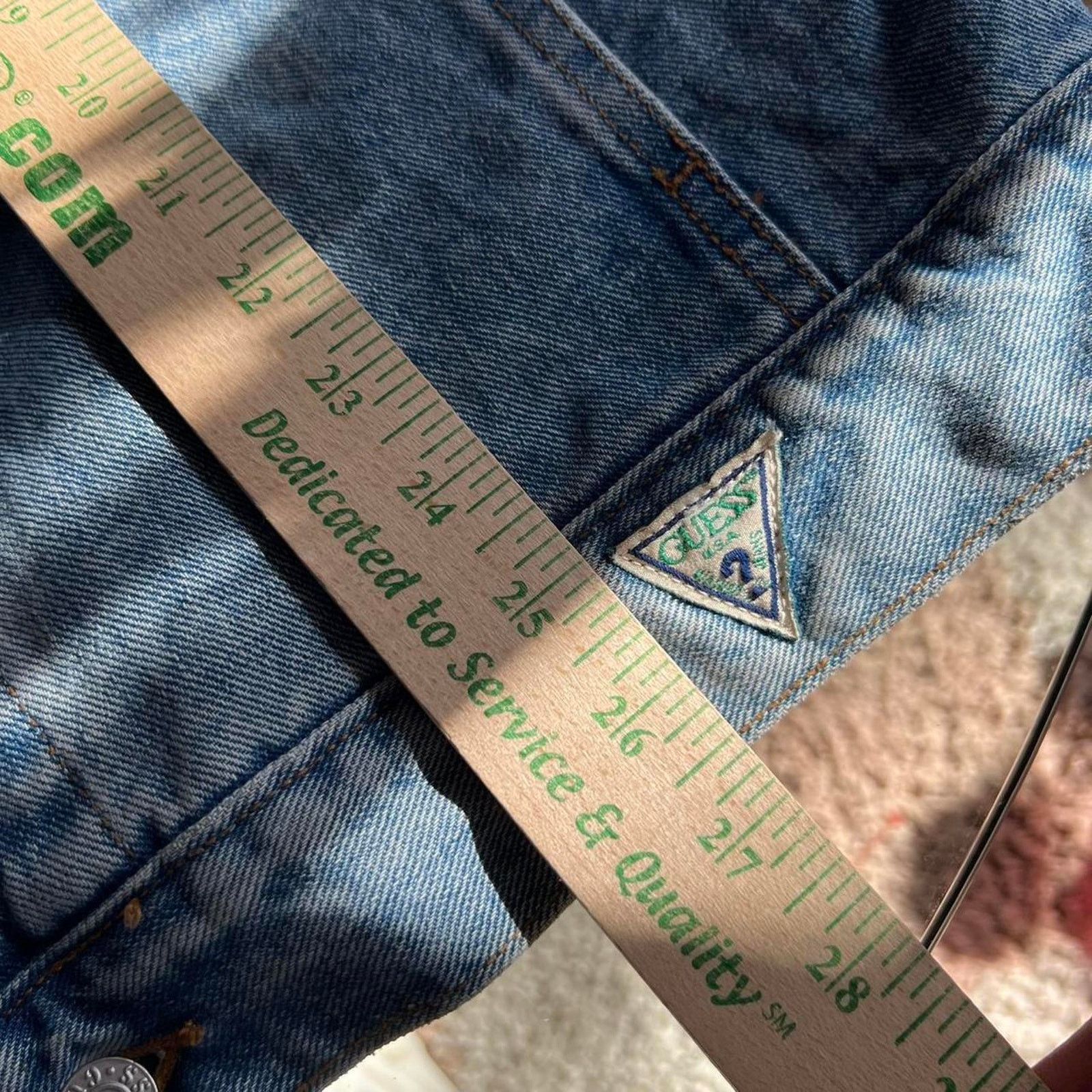 Guess Vtg 80s Guess Jeans Denim Jacket | USA | Style 10807 | Sz L Size US L / EU 52-54 / 3 - 8 Thumbnail