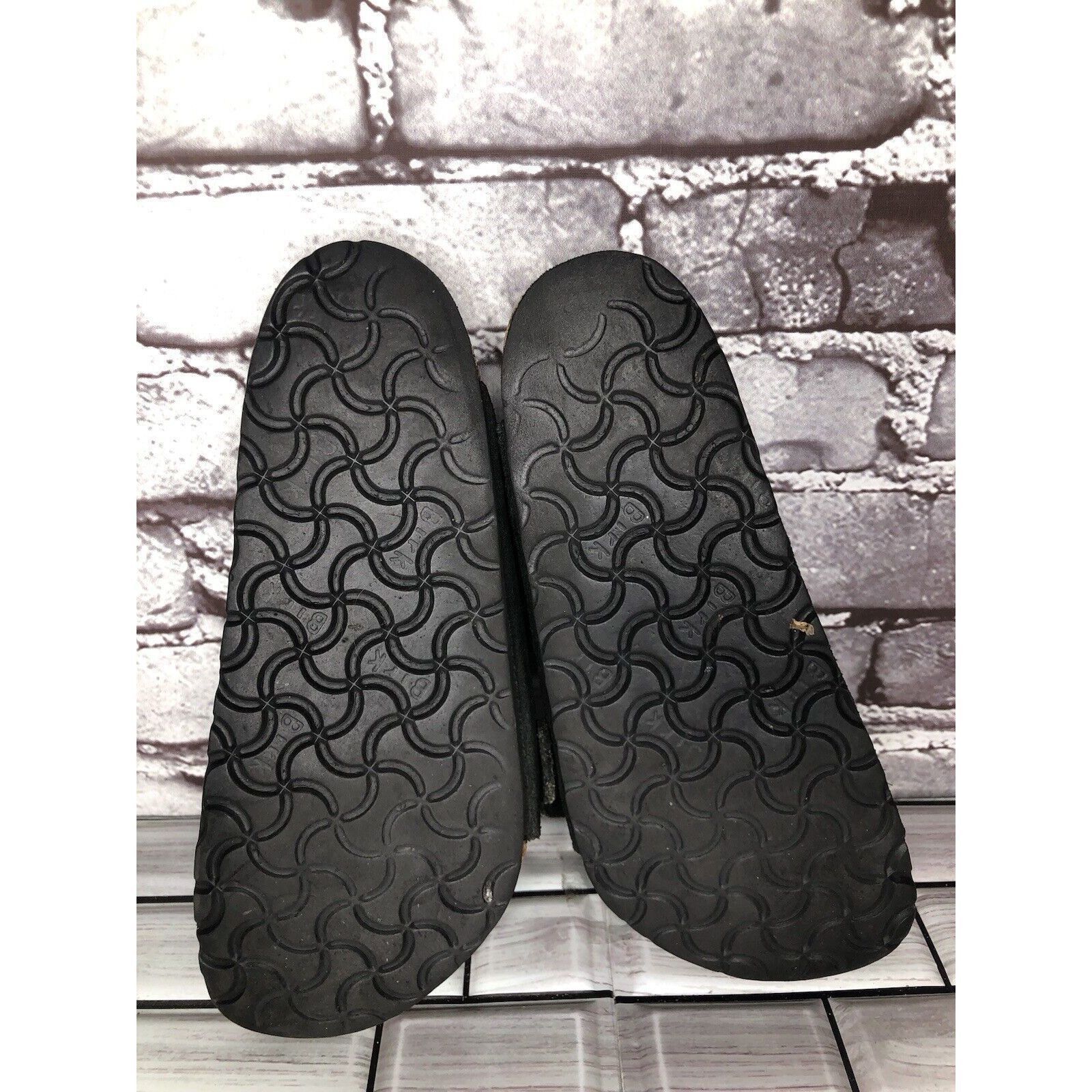 Birkenstock Birkenstock Arizona Black Suede Leather Cork Slides Sandals Size US 6 / IT 36 - 9 Thumbnail