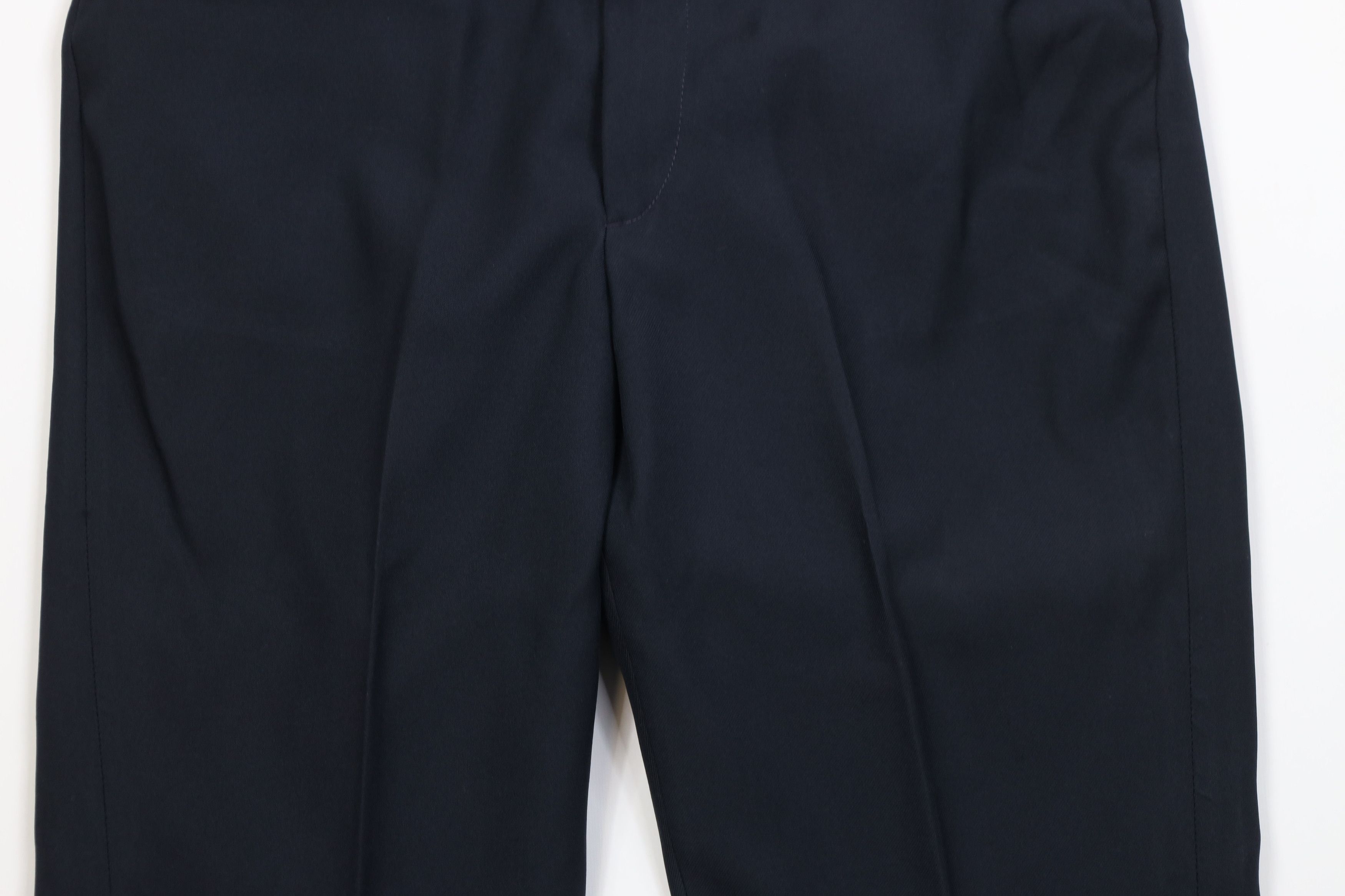 Vintage Vintage 70s Streetwear Flared Wide Leg Chino Pants Blue USA Size US 32 / EU 48 - 3 Thumbnail