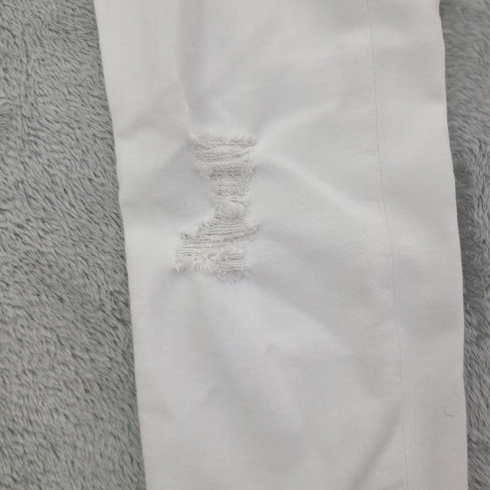 True Religion True Religion Jeans Women's 30 HALLE Mid Rise Skinny White Size 30" / US 8 / IT 44 - 3 Thumbnail