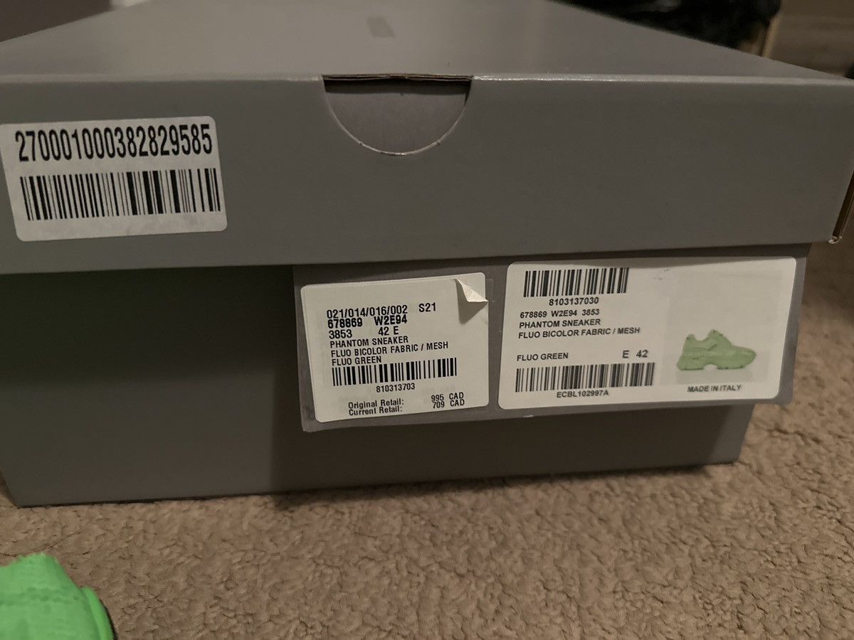 Balenciaga Brand new Balenciaga Phantom sneaker Size US 9 / EU 42 - 8 Thumbnail