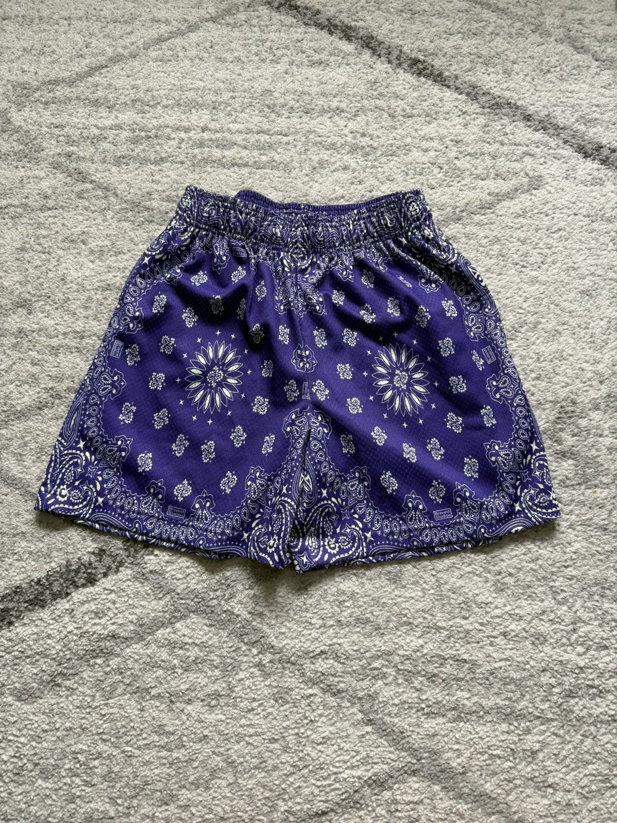 Bravest Studios Bravest Studies Purple Paisley Shorts Size US 28 / EU 44 - 1 Thumbnail
