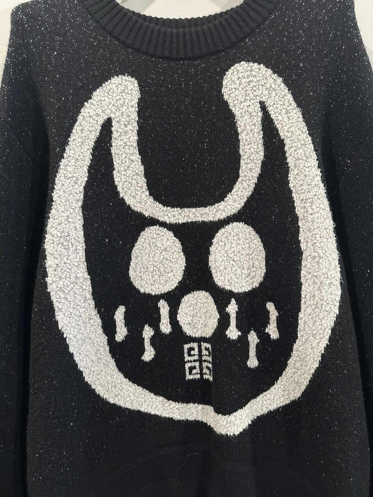 Givenchy Givenchy Hockey Mask Wool Sweater Size US L / EU 52-54 / 3 - 2 Thumbnail