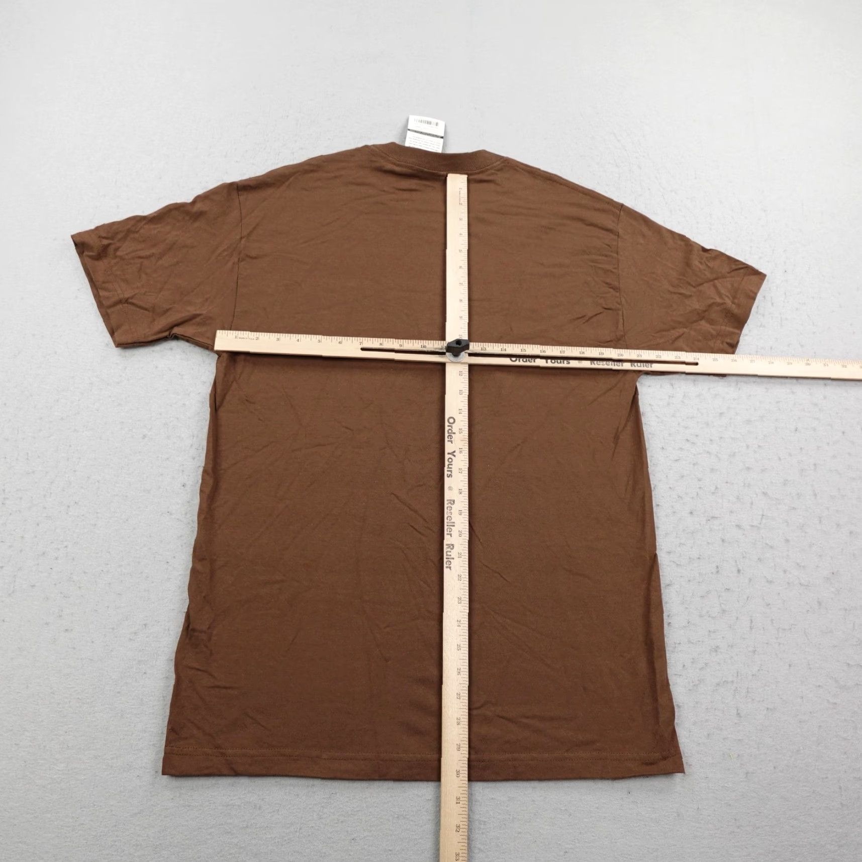 Vintage VINTAGE Kerusso Shirt Brown Christian Bible Verse Deadstock Y2K Large Men L T-Shirt Crew Neck Short Sleeve Graphic Print Cotton Size US L / EU 52-54 / 3 - 5 Thumbnail