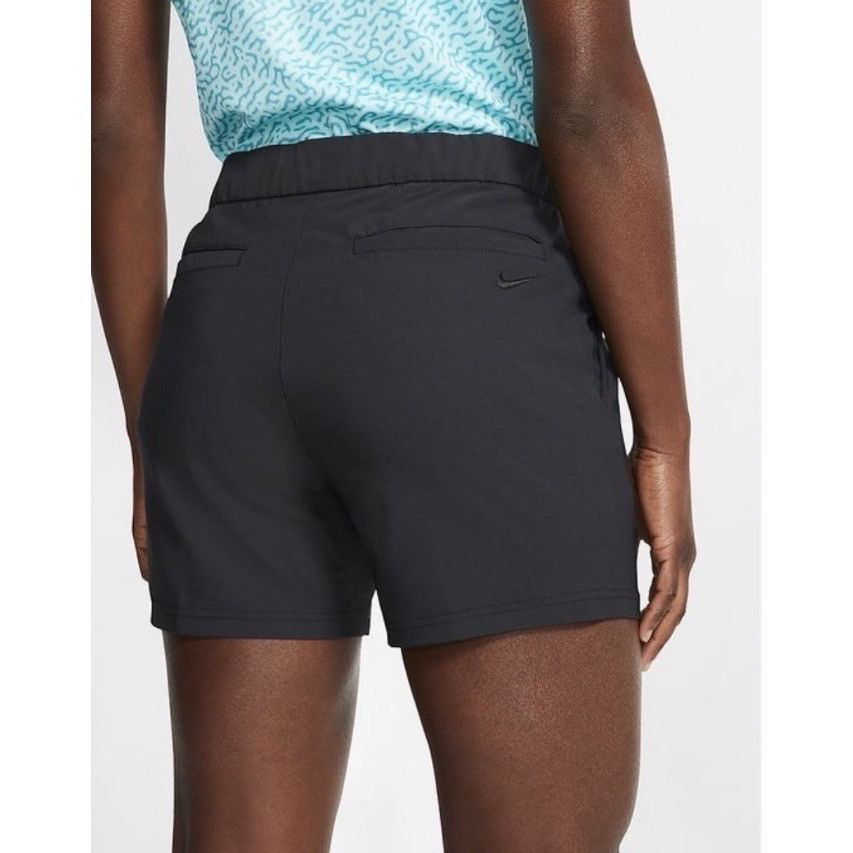 Nike Woman Flex Victory 5 Inch Short Black Black Womens Shorts S Size 30" / US 8 / IT 44 - 1 Thumbnail