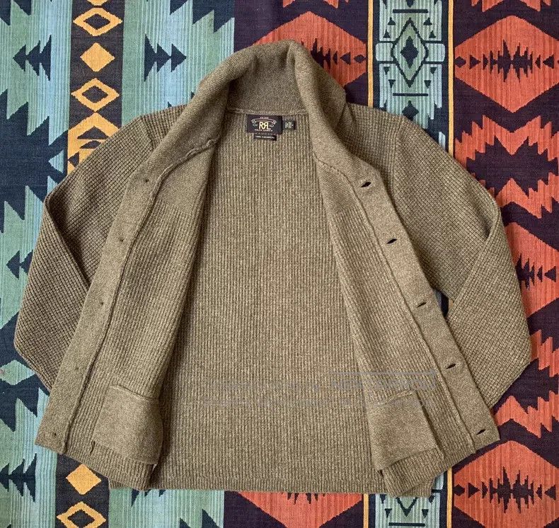 RRL Ralph Lauren RRL Ralph Lauren Cashmere shawl collar sweater Size US M / EU 48-50 / 2 - 5 Thumbnail