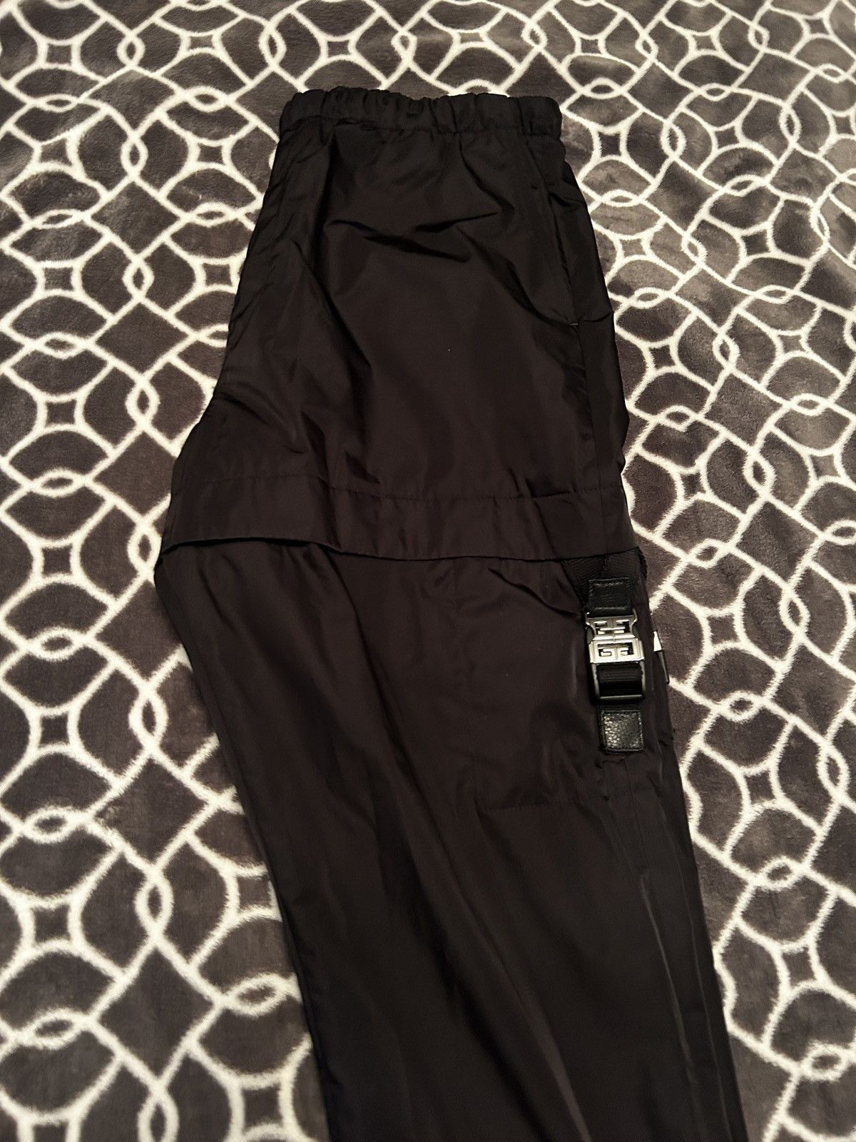 Givenchy Givenchy Black Buckle Pants Size US 33 - 2 Thumbnail
