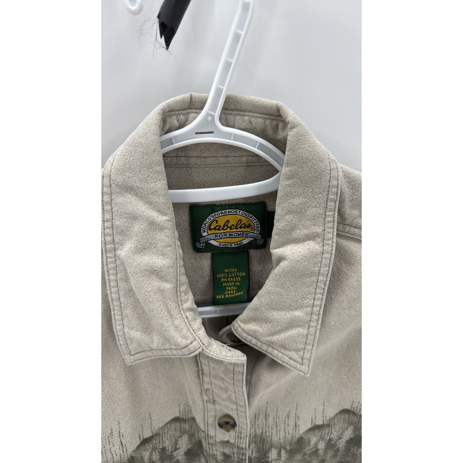 Cabelas Cabela’s vintage cotton Button Up native southwest bear Size M / US 6-8 / IT 42-44 - 4 Thumbnail