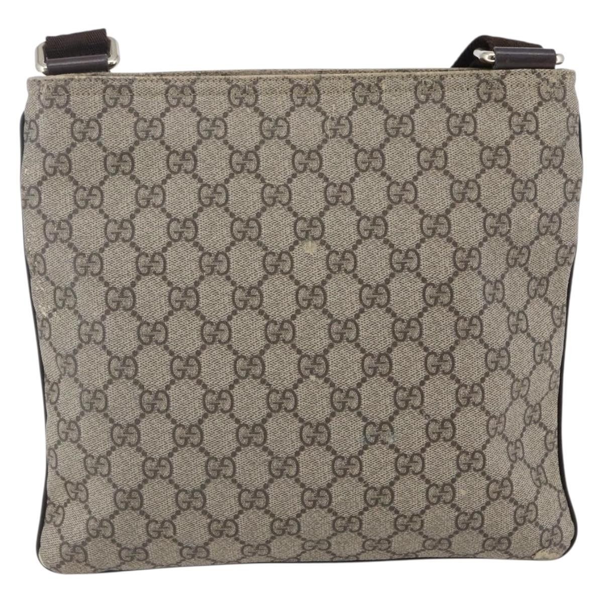 Gucci GUCCI GG Supreme Shoulder Bag Pvc Beige Gold Size ONE SIZE - 3 Thumbnail