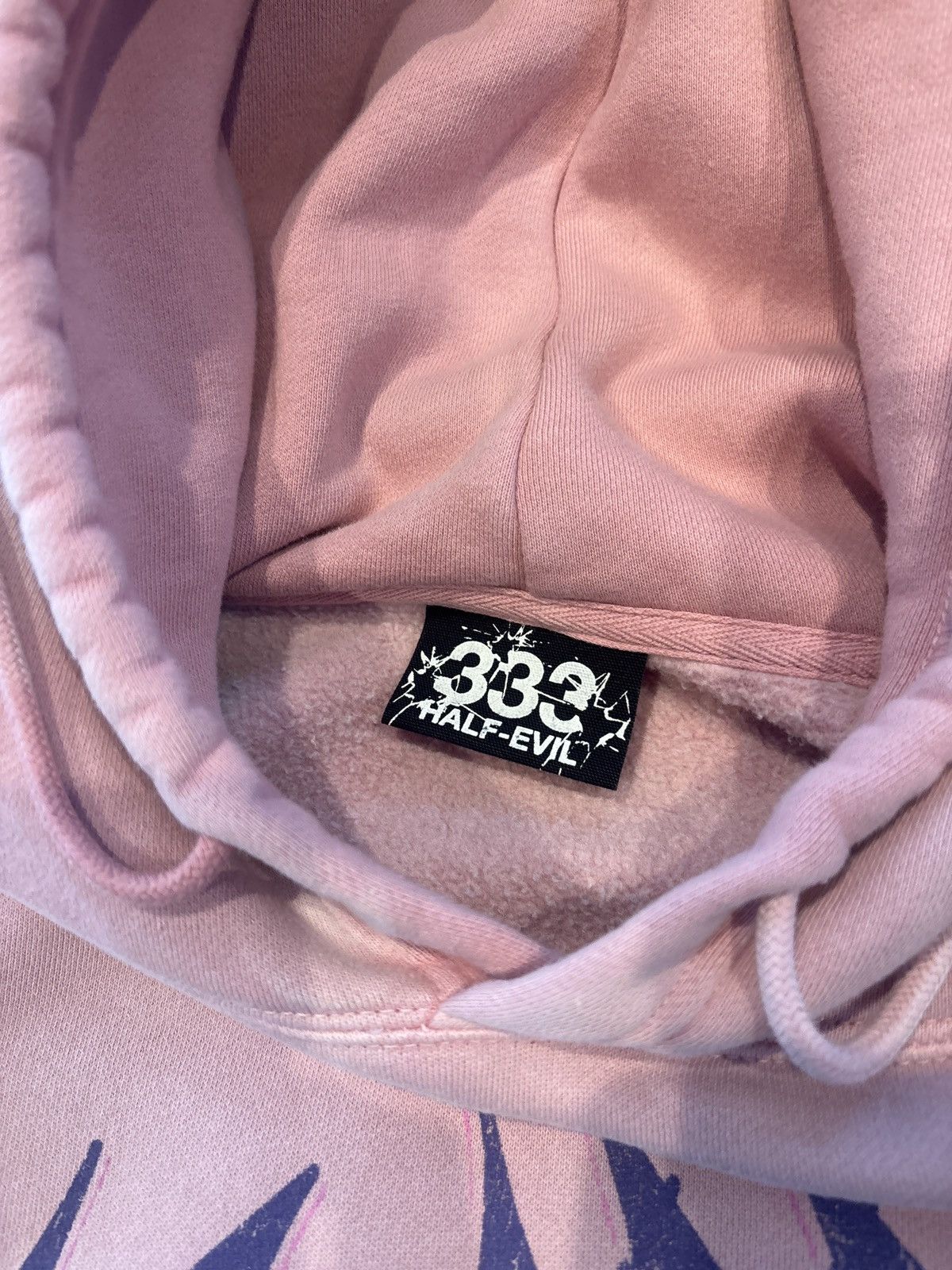 Half Evil Half Evil pink logo hoodie Size US L / EU 52-54 / 3 - 5 Thumbnail