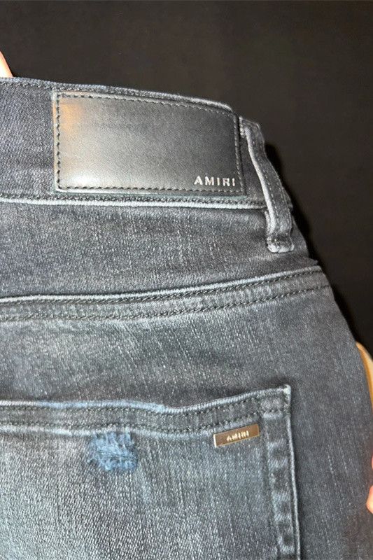 Amiri Amiri Leopard Black Distressed Size US 32 / EU 48 - 5 Thumbnail