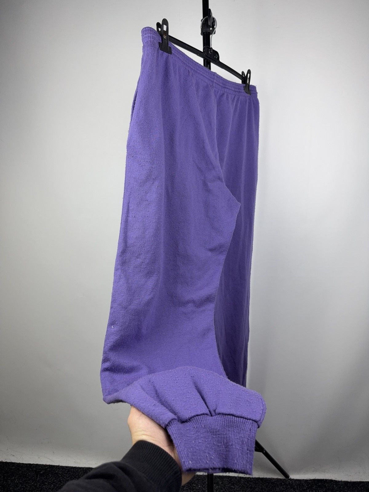 Puma Retro Vintage 90s Puma Made in Italy Purple Sweatpants L-XL Size US 36 / EU 52 - 9 Thumbnail