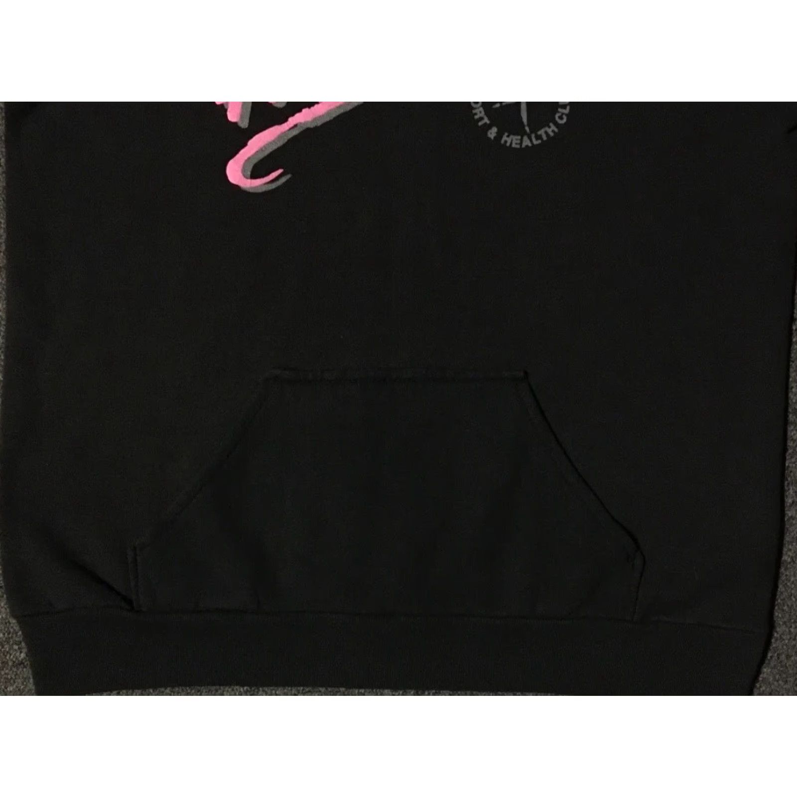 Vintage VINTAGE Vaporwave Hoodie Men M Black 80s 90s Metro Sports Club Grunge Nike? (Note: This item does not include Nike; adjust to original words.) Size US M / EU 48-50 / 2 - 3 Thumbnail