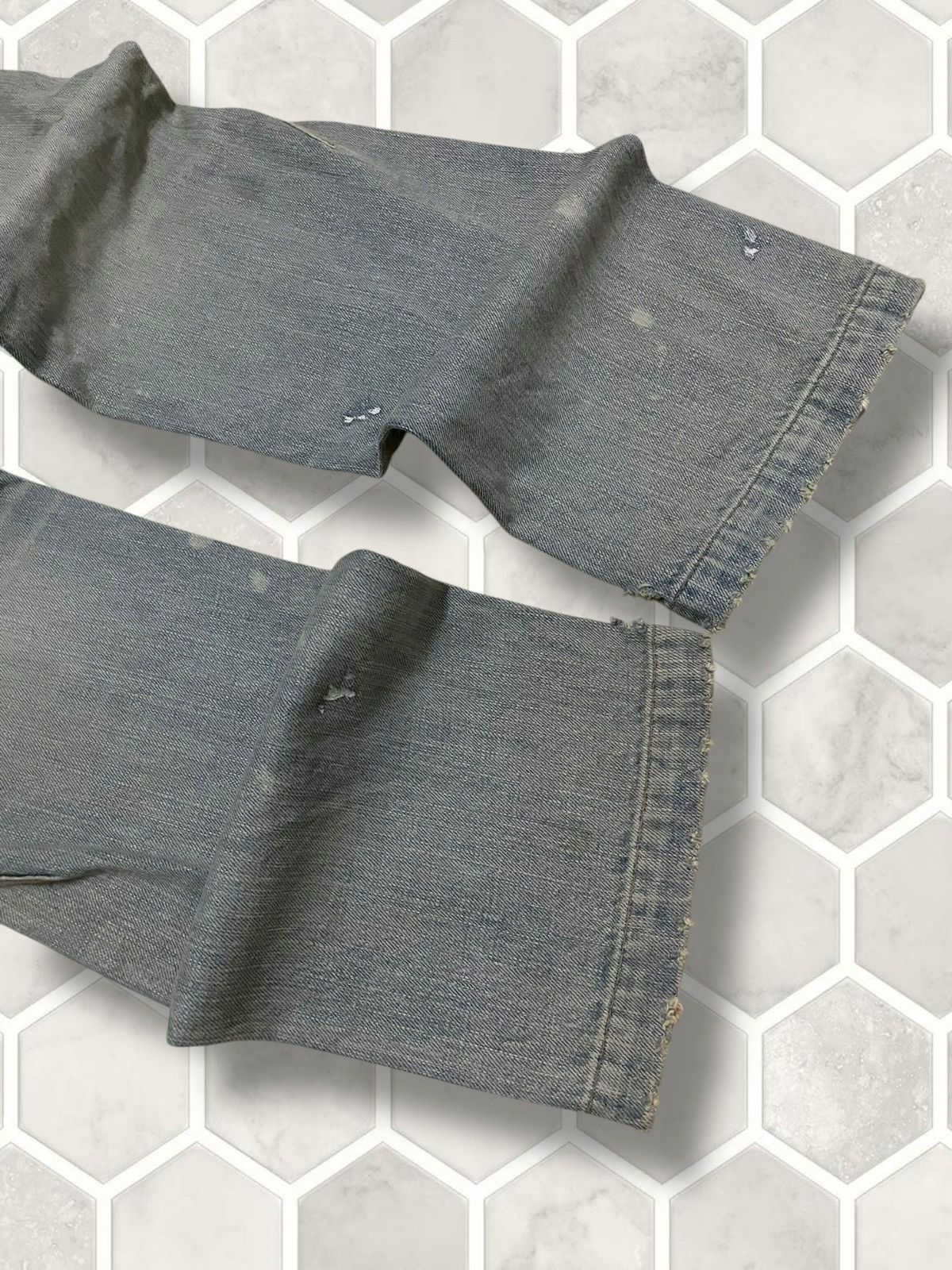 Tornado Mart Vintage Original Designer Japan RNA Punk Mudwash Denim Size US 31 - 8 Thumbnail