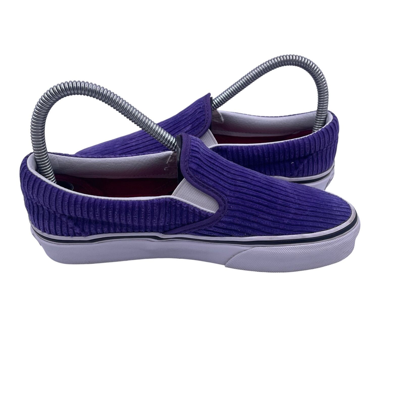 Vans VANS OTW Chunky Corduroy Purple Slip On Skate Shoes Womens 6 Size US 6 / IT 36 - 6 Thumbnail