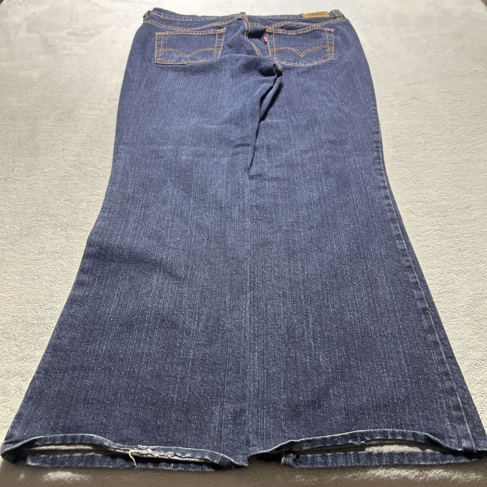 Levi's Levis 515 Beyond Baggy Jeans Women 14 Reg 36x31 Wide Bootcut Size 36" / US 14 / IT 50 - 1 Thumbnail