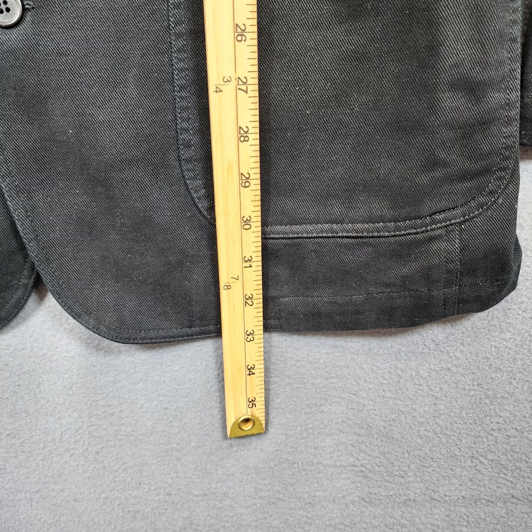 The Territory Ahead The Territory Ahead Mens Jacket 42R Black Corduroy Fine Wale Blazer Sport Coat Size 42R - 6 Thumbnail
