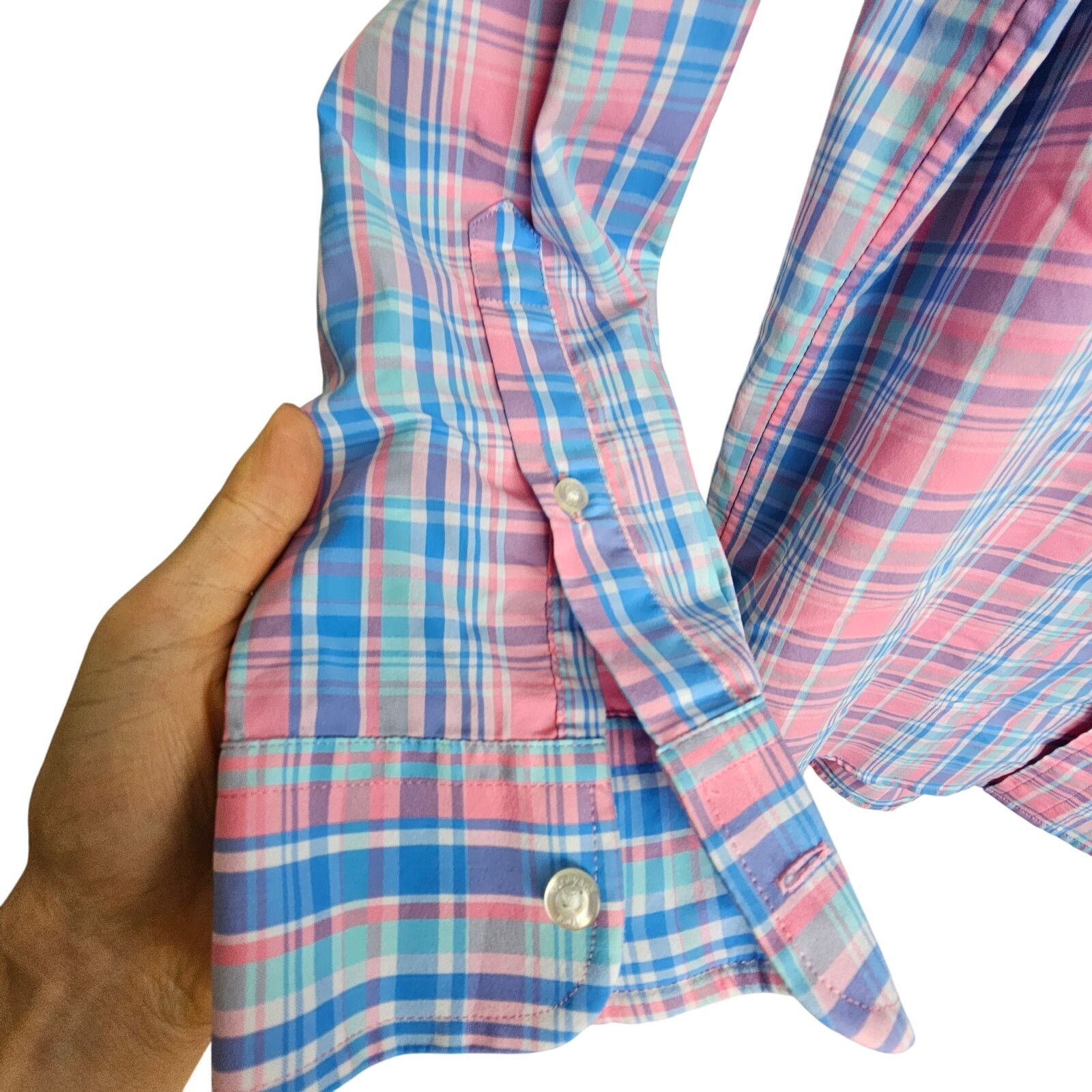 Vineyard Vines Vineyard Vines Mens Plaid Whale Shirt Sz XL Preppy Nantucket Size US XL / EU 56 / 4 - 4 Thumbnail