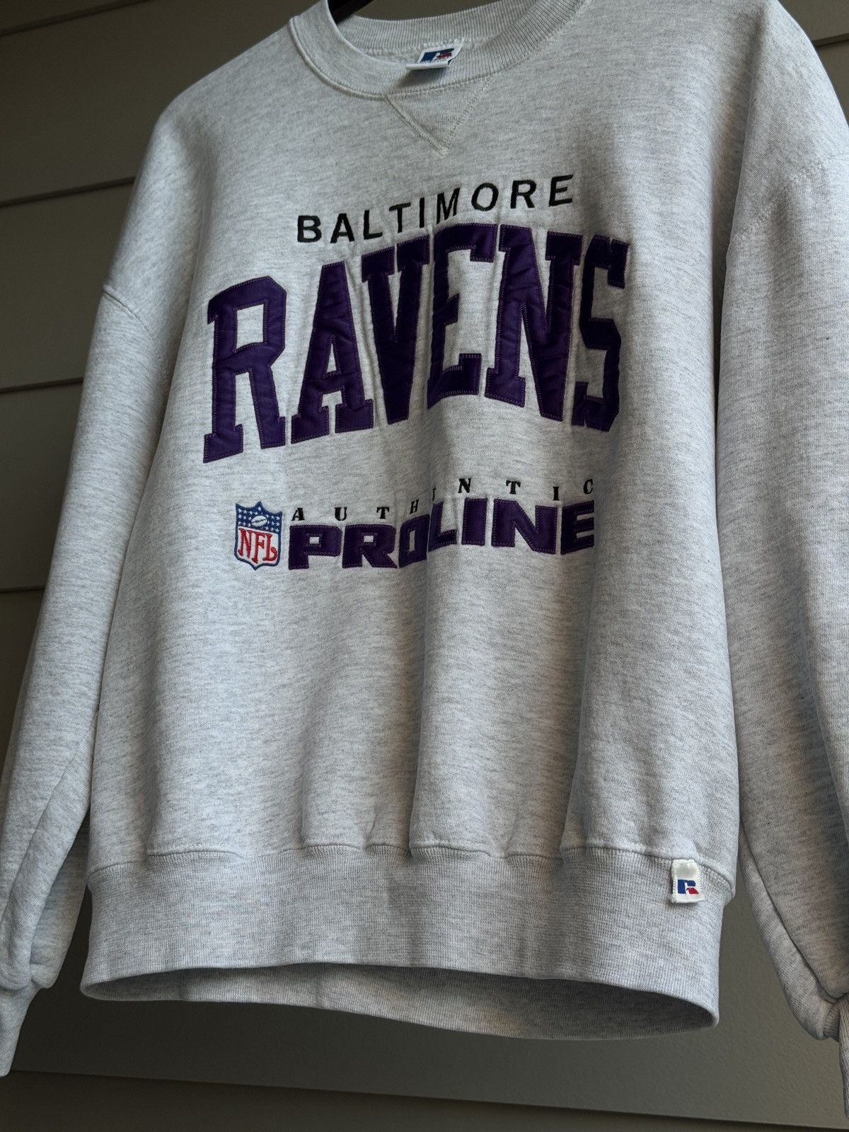 Russell Athletic Baltimore Ravens Russell Athletic Sweatshirt made in USA NFL Size US XL / EU 56 / 4 - 5 Thumbnail