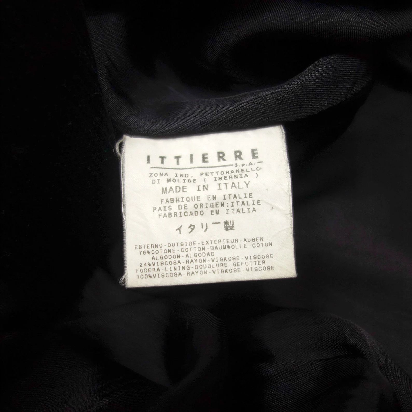 Versace Jeans Couture × Vintage Versace Jeans Couture Black Corduroy Jacket Blazer 90s Size S / US 4 / IT 40 - 4 Thumbnail