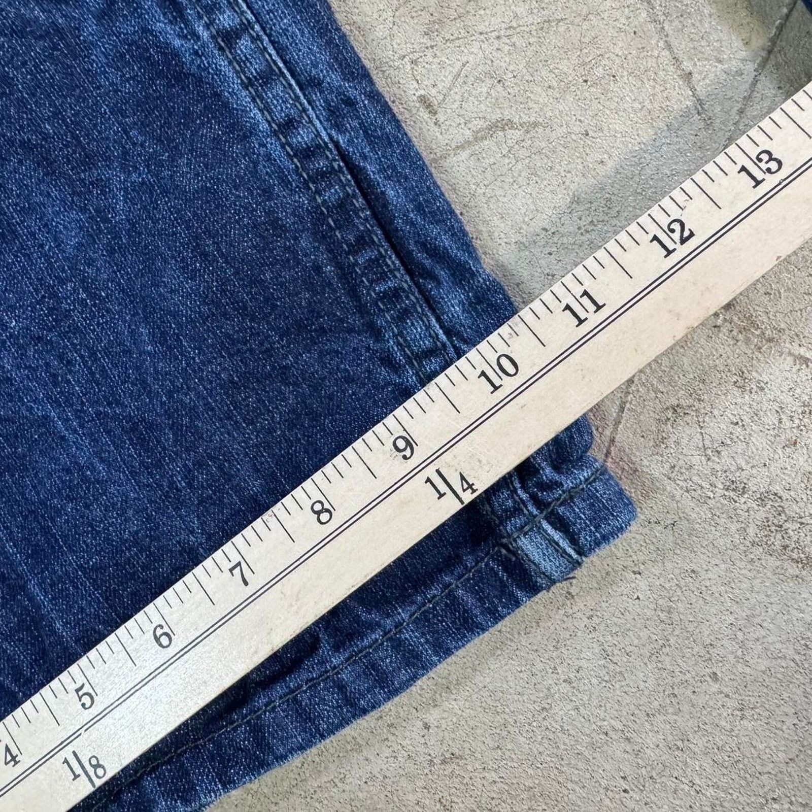 Sean John Vintage 2000s Y2K Sean John dark wash baggy jeans 38x32 wide Size US 38 / EU 54 - 6 Thumbnail