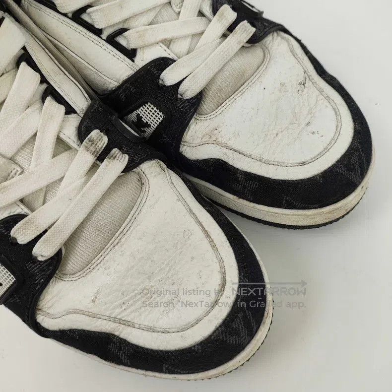 Louis Vuitton Louis Vuitton Black cowhide sneakers Size US 8.5 / EU 41-42 - 4 Thumbnail