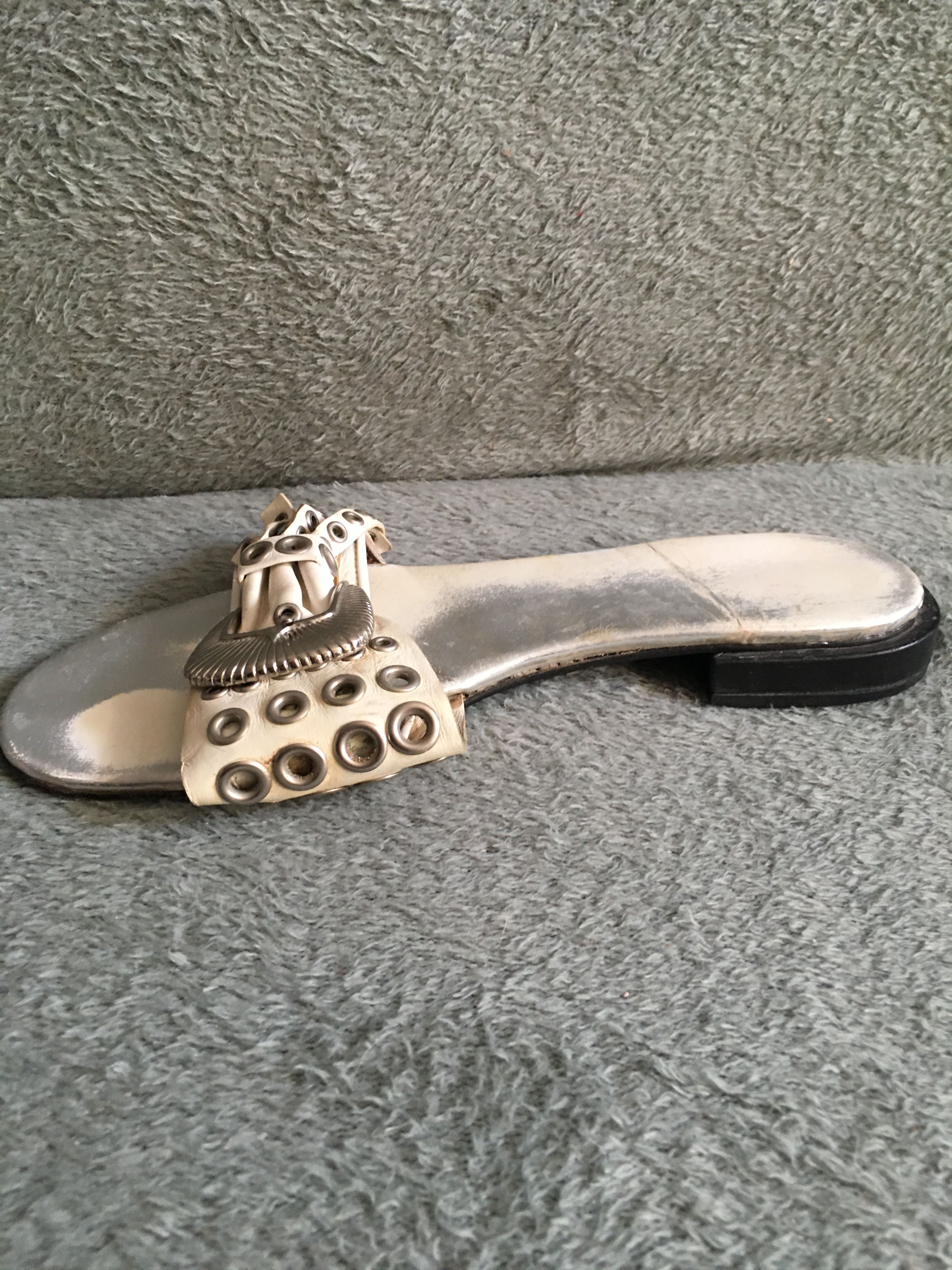 Toga Pulla Toga Pulla Leather Sandals Metal Studded EU 38 Size US 8 / IT 38 - 5 Thumbnail