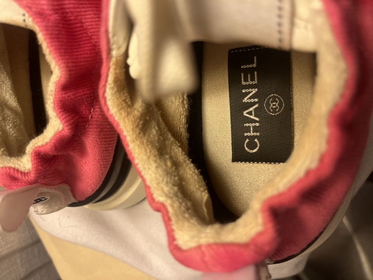 Chanel Chanel Trainer Sneaker Pink Size US 7.5 / IT 37.5 - 7 Thumbnail