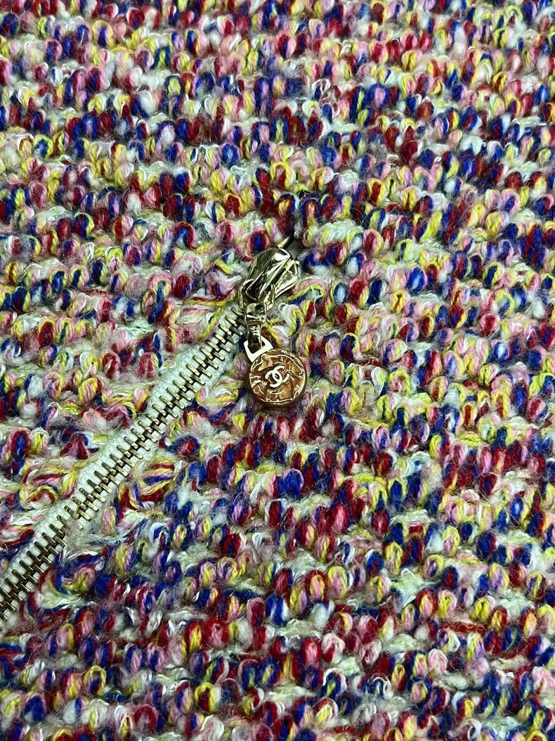 Chanel Chanel Colorful woven coat Size XS / US 0-2 / IT 36-38 - 4 Thumbnail