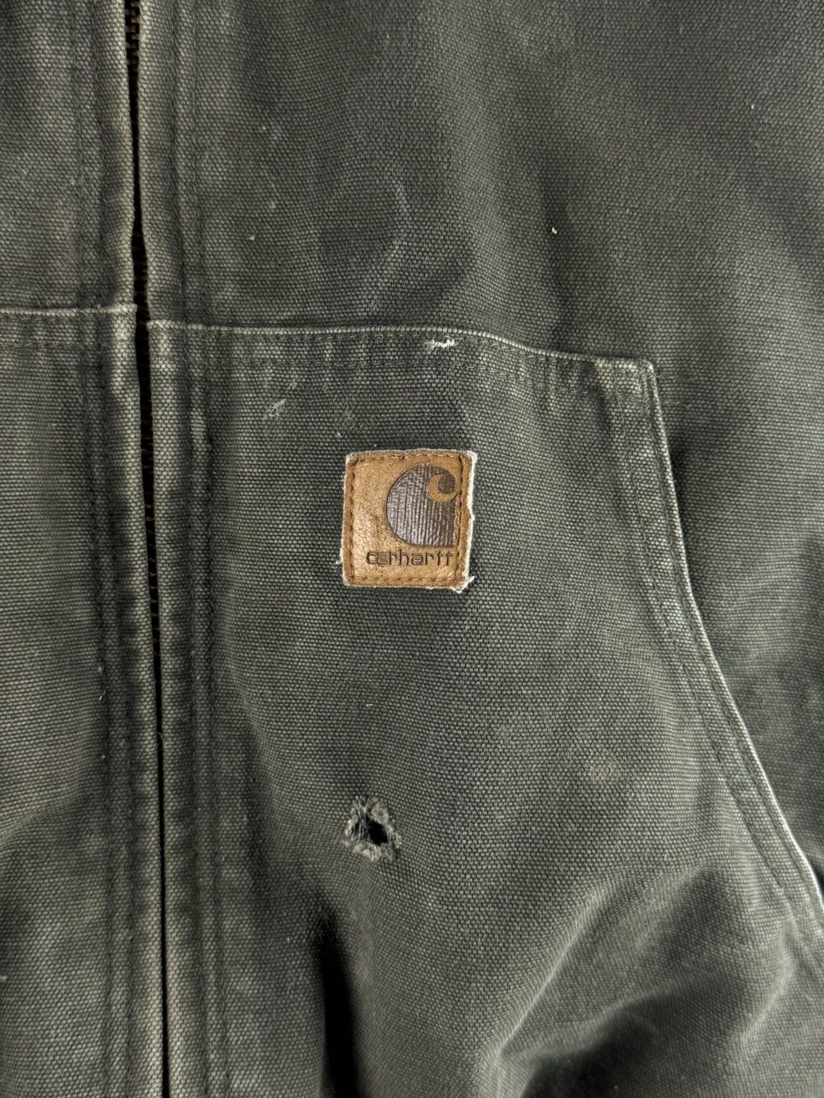 Carhartt Vintage 90s Carhartt Acrive J130 Moss Jacket Green Size US M / EU 48-50 / 2 - 2 Thumbnail