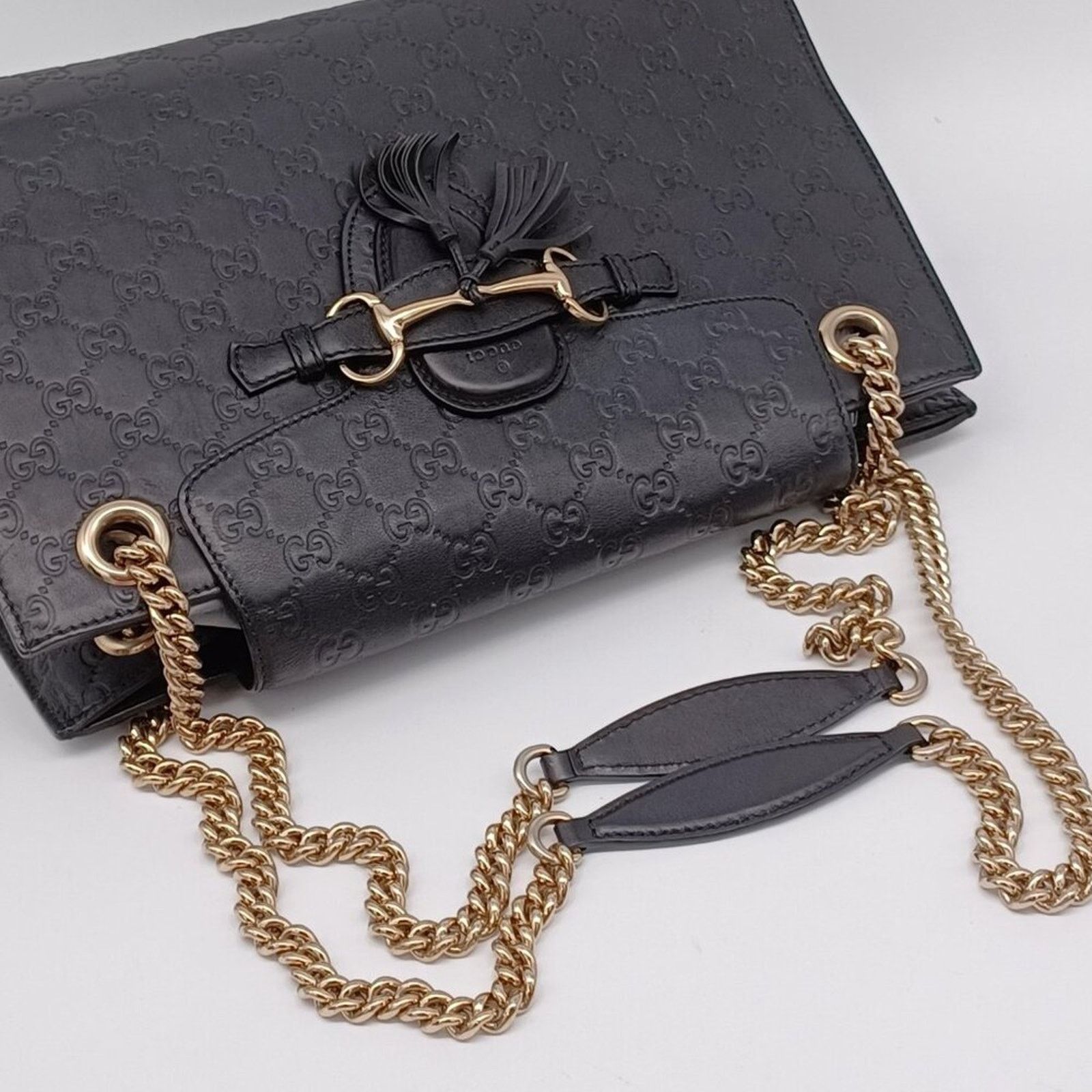 Gucci Gucci Guccissima Emily Large Shoulder Crossbody Bag Size ONE SIZE - 6 Thumbnail