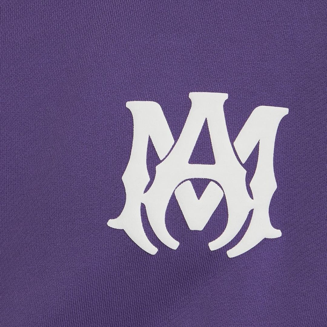 Amiri o1gr1nt1024 Ma Logo Hoodie in Purple Size US XS / EU 42 / 0 - 3 Thumbnail