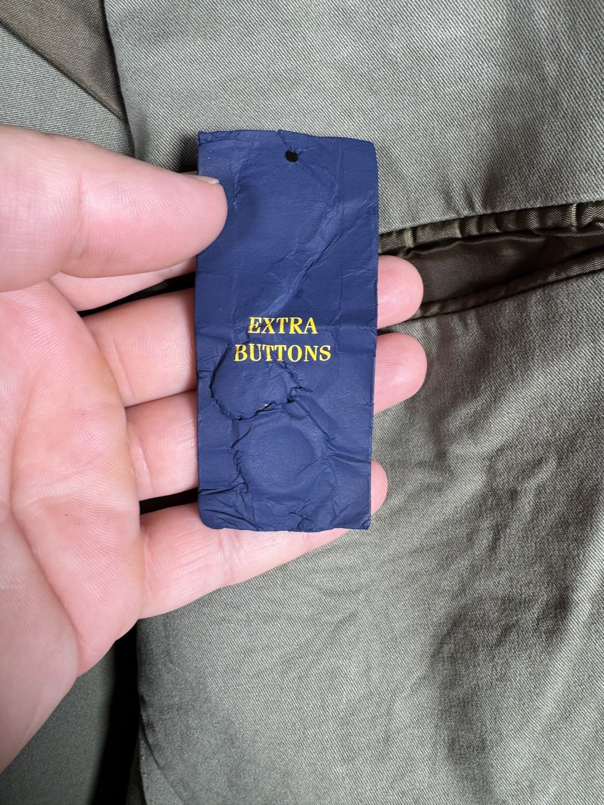 Polo Ralph Lauren Polo Ralph Lauren Green Chino Blazer Portugal (40R) Size 40R - 10 Thumbnail