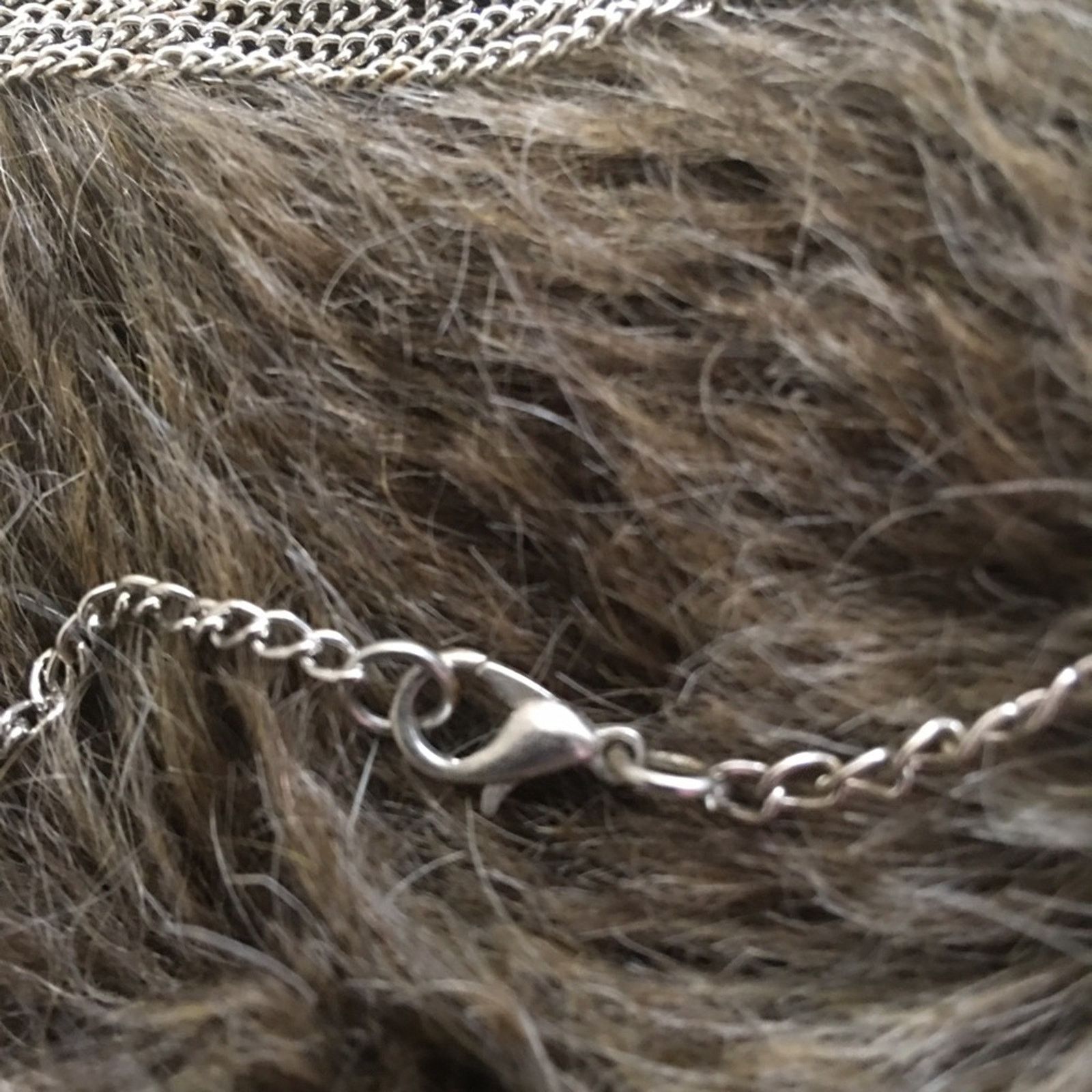 Jewelry Silver tone v shape tassel chain necklace Size ONE SIZE - 7 Thumbnail