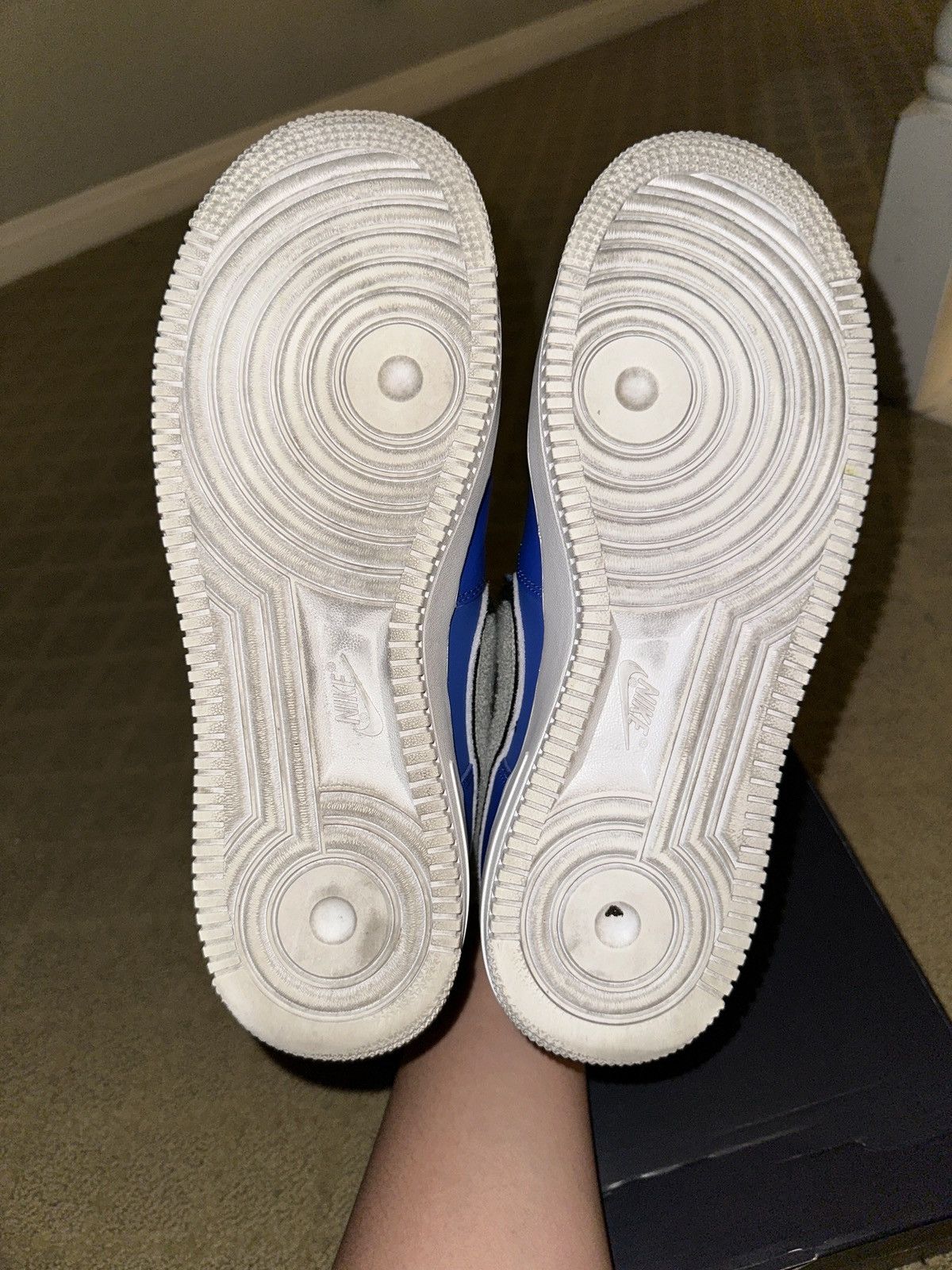Nike Air Force 1 LV8 “Chenille swoosh” Size US 10 / EU 43 - 7 Thumbnail