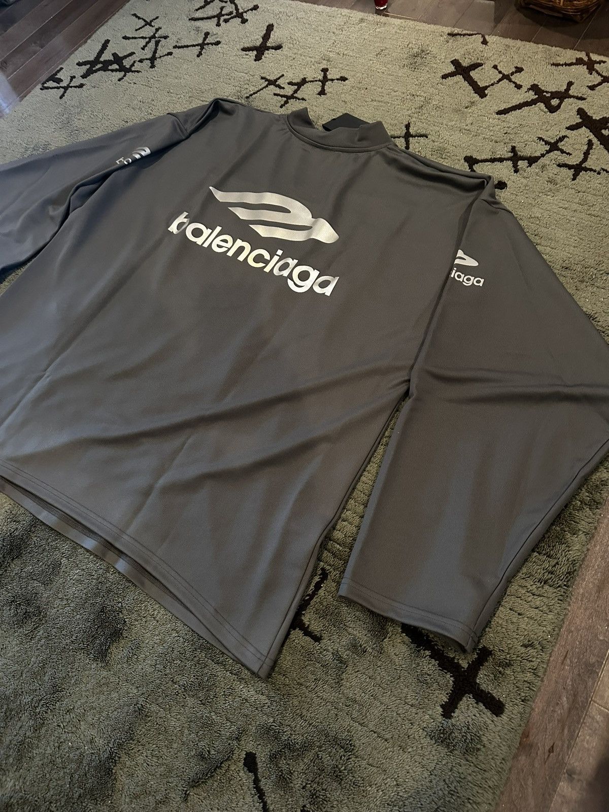 Balenciaga Balenciaga 3B Sports Icon Long-sleeve Ski Jersey 3M logo Size US L / EU 52-54 / 3 - 14 Thumbnail