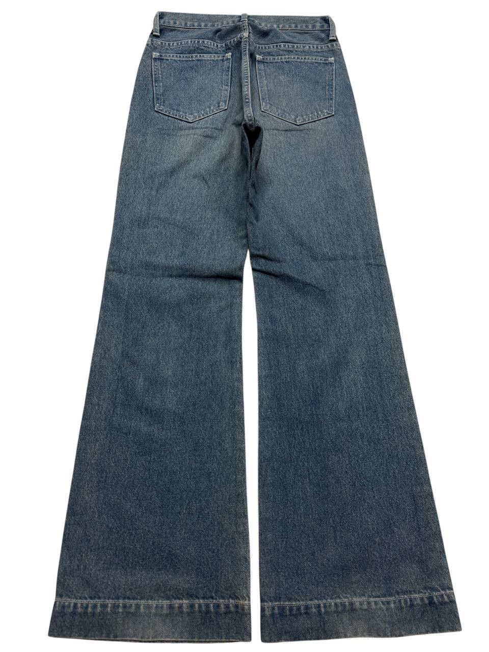 Vintage 💥Flared Baggy💥Made In Japan 90s Stoned Washed Classic Jeans Size US 26 / EU 42 - 7 Thumbnail
