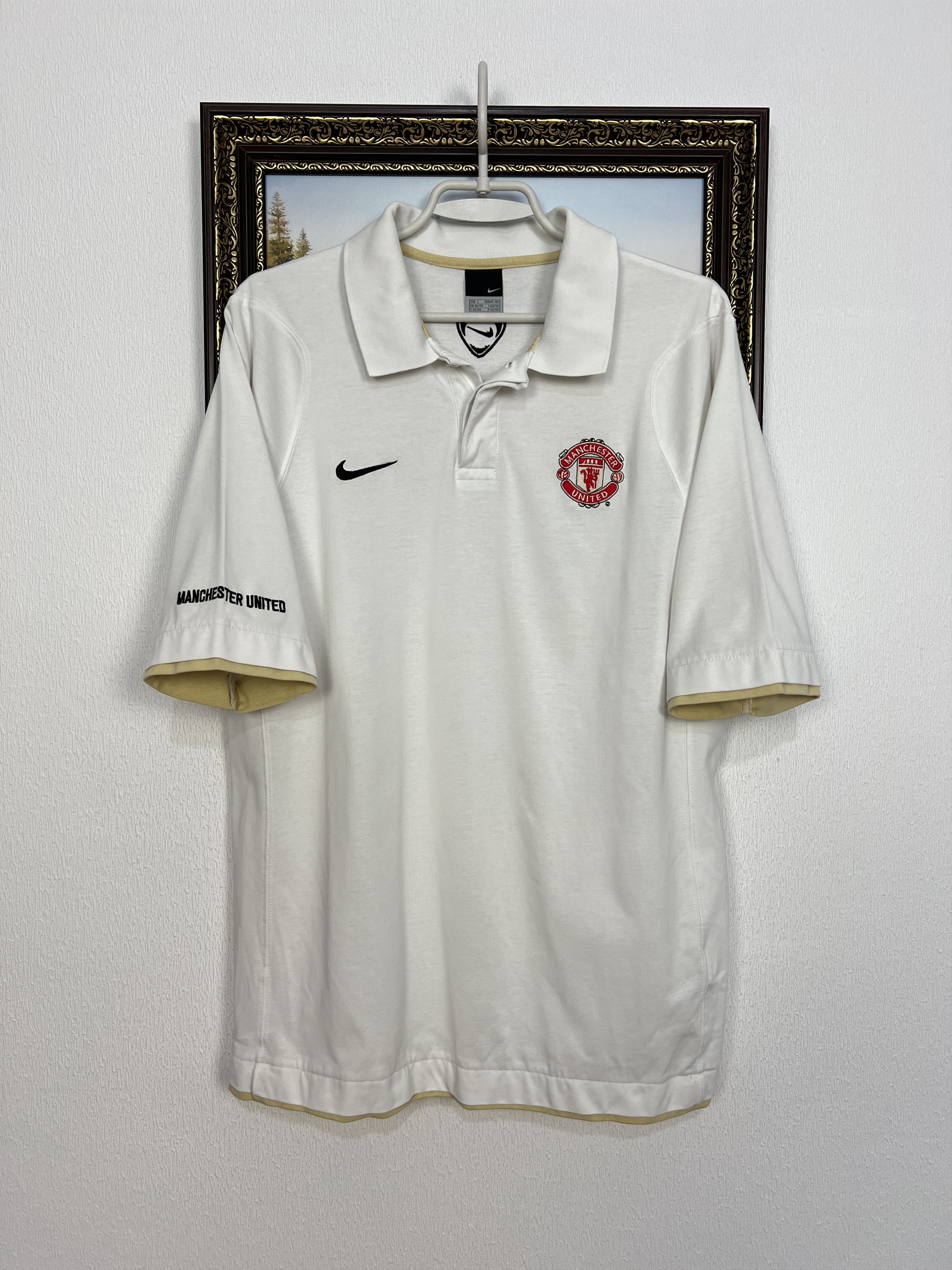 Manchester United Football Train Polo Shirt Jersey Trikot