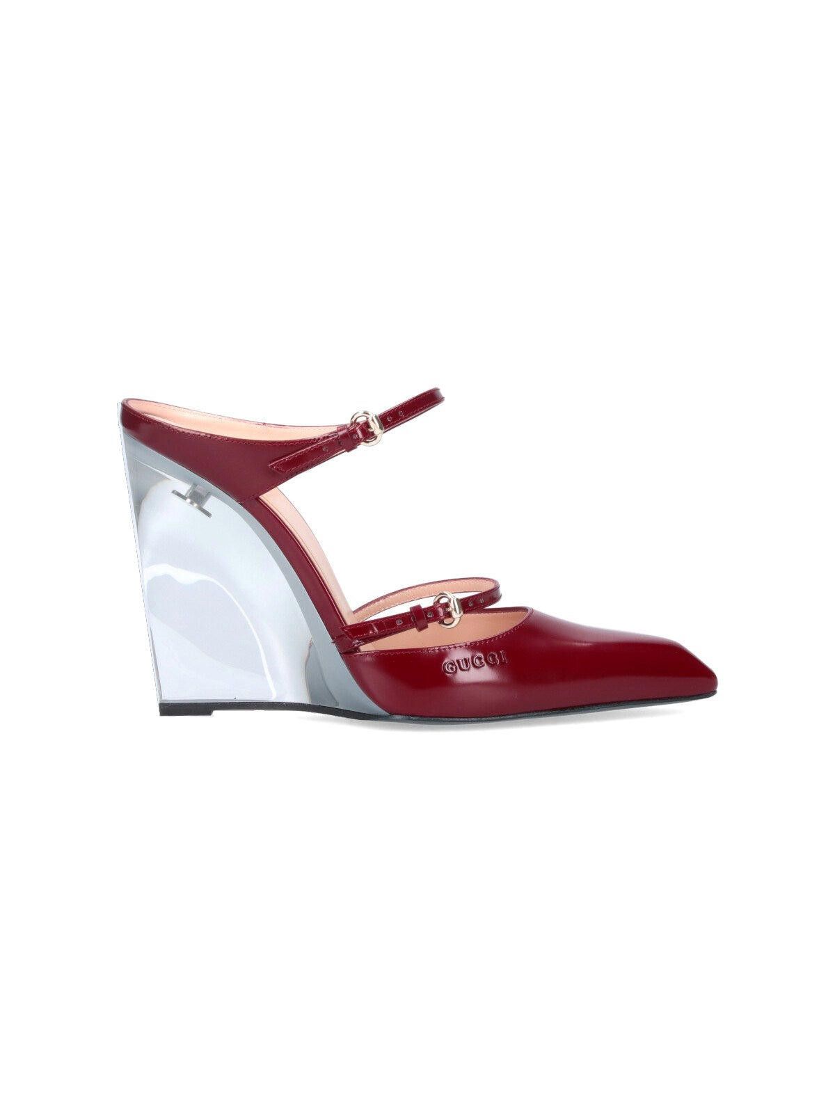 Gucci GUCCI WOMEN'S WEDGE MULE SIZE 40 Size ONE SIZE - 1 Thumbnail