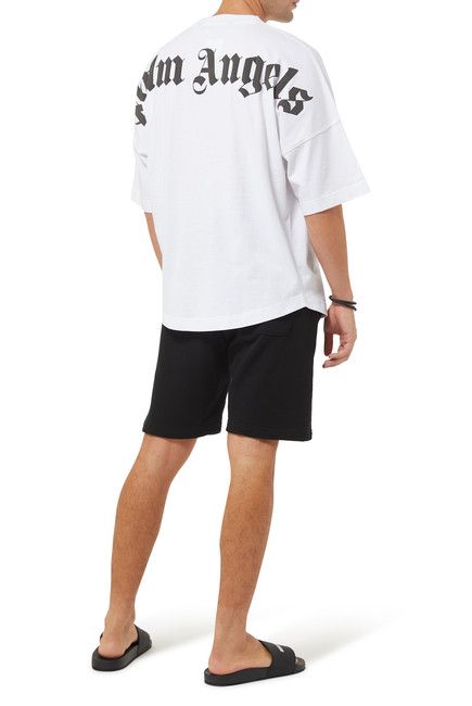 Palm Angels White Classic Back Logo Oversized T-shirt Size US XS / EU 42 / 0 - 2 Thumbnail
