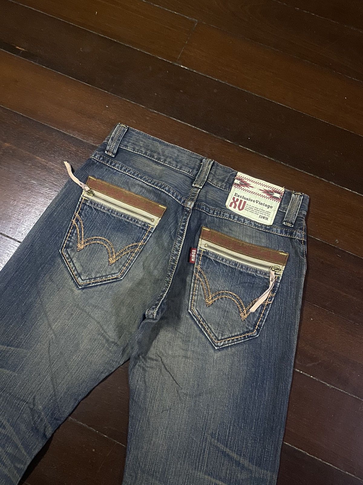Edwin Fire 🔥 EDWIN EXCLUSIVE VINTAGE dirty mud wash Size US 34 / EU 50 - 13 Thumbnail