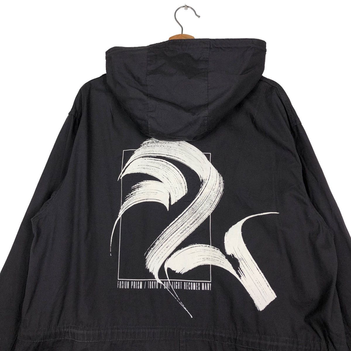 Cartoon Network Vintage Fish Tail Parka Jacket Big Logo GU Japan Art Design Size US L / EU 52-54 / 3 - 9 Thumbnail