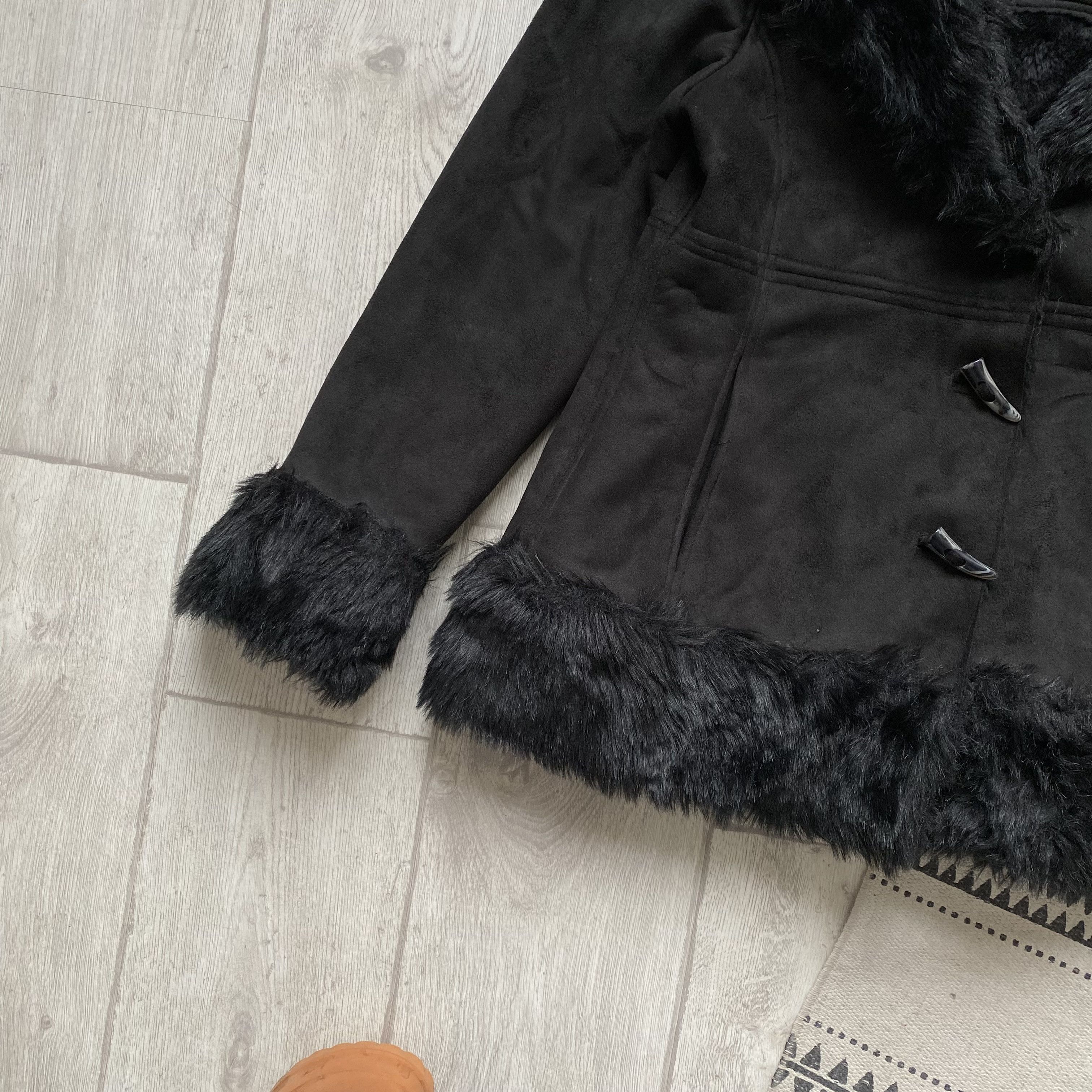 Hysteric Glamour Vintage 2000s Faux fur jacket Coat Y2K Beauty Beast Size M / US 6-8 / IT 42-44 - 9 Thumbnail